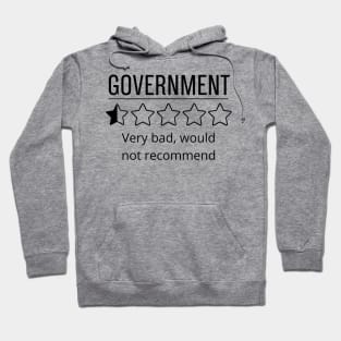 government Very bad, would not recommend Hoodie